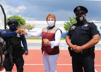 CON MEJOR EQUIPAMIENTO SE FORTALECE LA SEGURIDAD EN SOLIDARIDAD: LAURA BERISTAIN