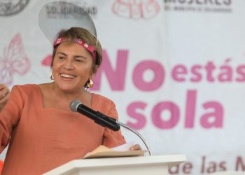 CUMPLE CON HECHOS LAURA BERISTAIN EN EL COMBATE A LA VIOLENCIA CONTRA LAS MUJERES