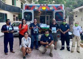 “RESCATE Y AUXILIO A.C.” RECIBE DONATIVO DE EQUIPO MÉDICO COVID:  LENIN AMARO CCERM