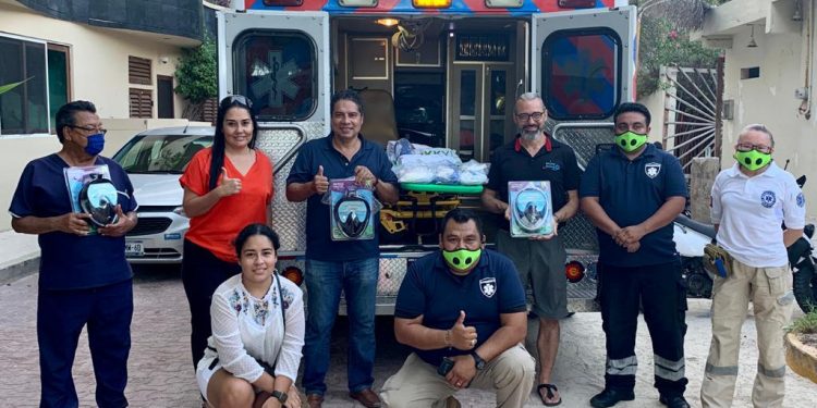 “RESCATE Y AUXILIO A.C.” RECIBE DONATIVO DE EQUIPO MÉDICO COVID:  LENIN AMARO CCERM