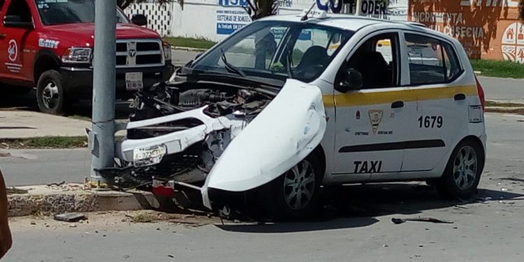 ENCONTRONAZO VEHICULAR DEJA LESIONADOS