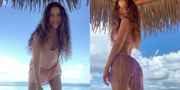 A SUS 43 AÑOS, SHAKIRA ENLOQUECE A FANS CON FOTOS EN BIKINI Y AL NATURAL