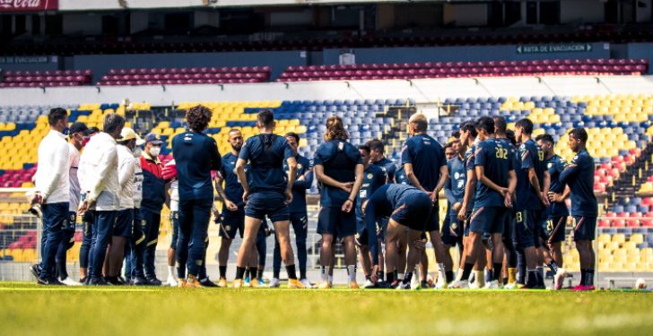 AMÉRICA ENTRENA EN EL AZTECA Y PREPARA EL CLÁSICO NACIONAL