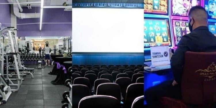 ANUNCIAN LA REAPERTURA DE GIMNASIOS, SALONES DE EVENTOS, CASINOS, CINES Y MÁS EN NUEVO LEÓN