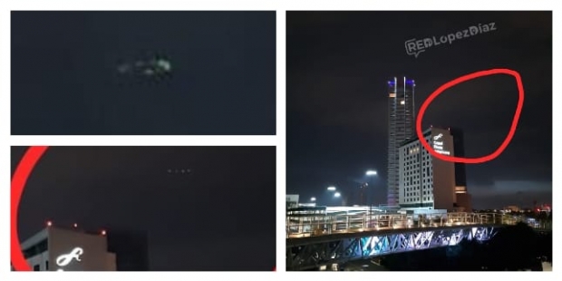 CAPTAN SUPUESTO OVNI EN LA ZONA DE ANGELÓPOLIS, EN PUEBLA