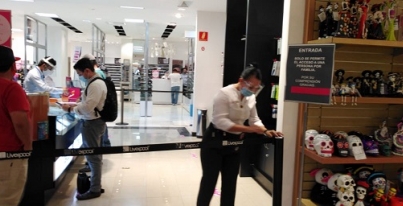 CUMPLEN TIENDAS DEPARTAMENTALES CON PROTOCOLOS DE SEGURIDAD E HIGIENE EN EL REINICIO DE ACTIVIDADES ECONÓMICAS