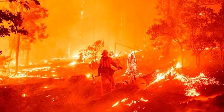 DEBIDO A INCENDIOS, CORTAN ENERGÍA A MILES EN CALIFORNIA