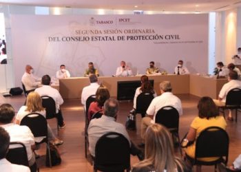 DECLARA EL GOBERNADOR EN SESIÓN PERMANENTE EL CONSEJO DE PROTECCIÓN CIVIL, POR LLUVIAS INTENSAS