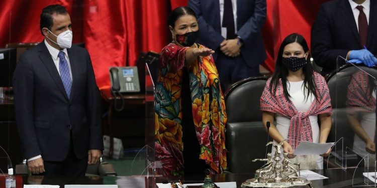 DULCE MARÍA SAURI, NUEVA PRESIDENTA DE LA CÁMARA DE DIPUTADOS