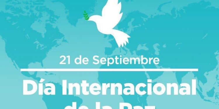 DÍA INTERNACIONAL DE LA PAZ CLAMA NO VIOLENCIA Y ALTO AL FUEGO
