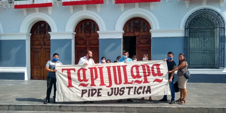 HABITANTES DE TAPIJULAPA EXIGEN QUE SEPARE A LA DELEGADA DE SU CARGO MIENTRAS LA INVESTIGAN POR PRESUNTO HOMICIDIO