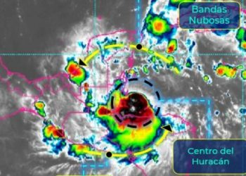 POR ‘NANA’ EMITEN ALERTA VERDE PARA EL SUR DE QUINTANA ROO