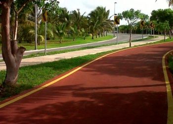 CONSTRUIRÁN CICLOVÍA JUNTO A LA LAGUNA NICHUPTÉ, EN LA ZONA HOTELERA DE CANCÚN