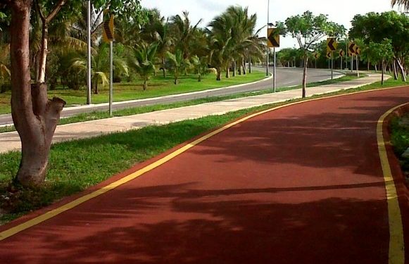 CONSTRUIRÁN CICLOVÍA JUNTO A LA LAGUNA NICHUPTÉ, EN LA ZONA HOTELERA DE CANCÚN