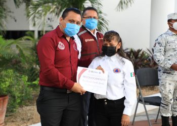 SOLIDARIDAD HACE HONOR A SU NOMBRE, DICE LAURA BERISTAIN EN EL DÍA NACIONAL DE PROTECCIÓN CIVIL