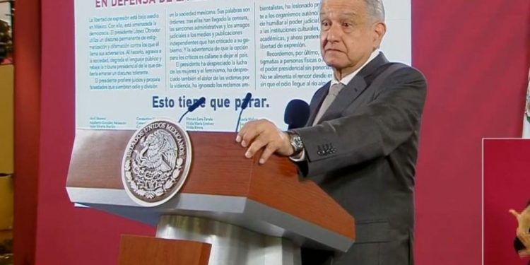 LA LIBERTAD DE EXPRESIÓN ESTÁ GARANTIZADA, RESPONDE AMLO