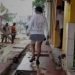 #LADYBANQUETA: MUJER SE INCONFORMA PORQUE NO LE HICIERON UN ‘ESCALÓN’ Y ECHA A PERDER LA OBRA