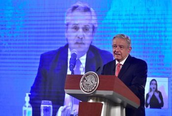 PRESIDENTE DE ARGENTINA AGRADECE A AMLO AYUDA PARA REESTRUCTURA ECONÓMICA