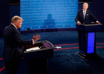PRIMER DEBATE PRESIDENCIAL, TRUMP VS BIDEN
