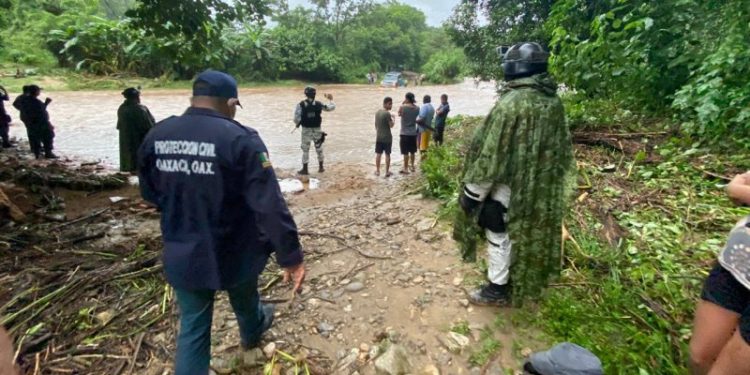 SUMAN 10 MUERTOS POR LLUVIAS EN OAXACA