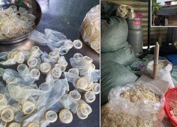 VIDEO: CIERRAN FÁBRICA QUE VENDÍA CONDONES USADOS