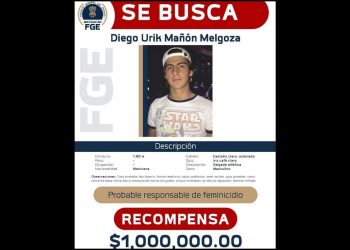 FISCALÍA DE MICHOACÁN OFRECE 1 MDP EN RECOMPENSA POR DIEGO URIK “N”