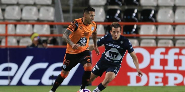 1-1. LOS PUMAS EMPATAN EN CASA DEL PACHUCA Y SUBEN AL TERCER LUGAR