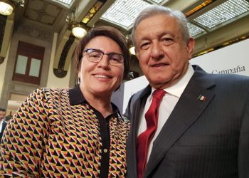 REITERA AMLO SU CARIÑO POR SOLIDARIDAD Y COMPROMISO PARA REGULARIZAR COLONIA COLOSIO: LAURA BERISTAIN