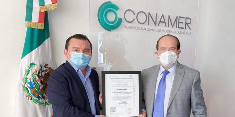 CERTIFICA CONAMER AL PODER JUDICIAL DEL ESTADO DE QUINTANA ROO