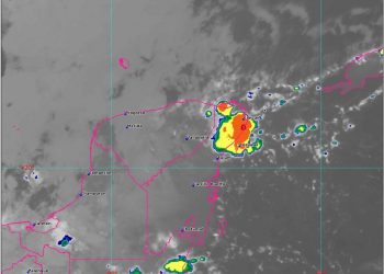 FRENTE FRÍO 9 GENERARÁ LLUVIAS EN LA PENÍNSULA DE YUCATÁN