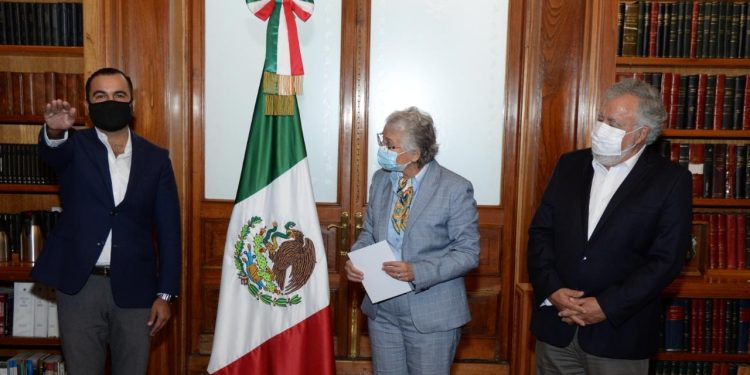 TOMA PROTESTA NUEVO TITULAR DE LA UNIDAD PARA LA DEFENSA DE LOS DERECHOS HUMANOS DE LA SECRETARÍA DE GOBERNACIÓN