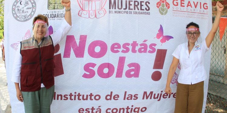 FORTALECE SOLIDARIDAD ACCIONES A FAVOR DE LA MUJER Y CONTRA LA VIOLENCIA FAMILIAR