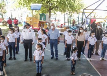 PRESENTAN EN BENITO JUÁREZ ACADEMIA INFANTIL DE MÚSICA DE SEGURIDAD PÚBLICA