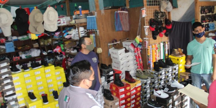 REALIZAN VISITAS DE INSPECCIÓN EN ESTABLECIMIENTOS PARA VERIFICAR QUE ESTÉN CUMPLIENDO CON LAS MEDIDAS CONTRA EL COVID-19