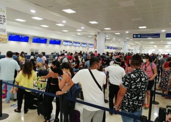 AEROPUERTO DE CANCÚN MANTIENE IMPORTANTE ACTIVIDAD
