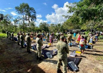 LLEGA APOYO DEL FONDEN A LA COLONIA CHIAPANECA DE CANCÚN