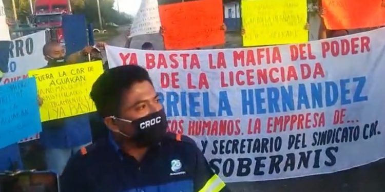 TRABAJADORES DE AGUAKAN SE VAN A PARO LABORAL
