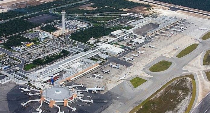 REGISTRA A AEROPUERTO DE CANCÚN 287 OPERACIONES