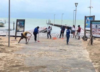 LAS TERMINALES MARÍTIMAS QUE OPERA LA APIQROO RESISTIERON A LOS EMBATES DEL HURACÁN ZETA