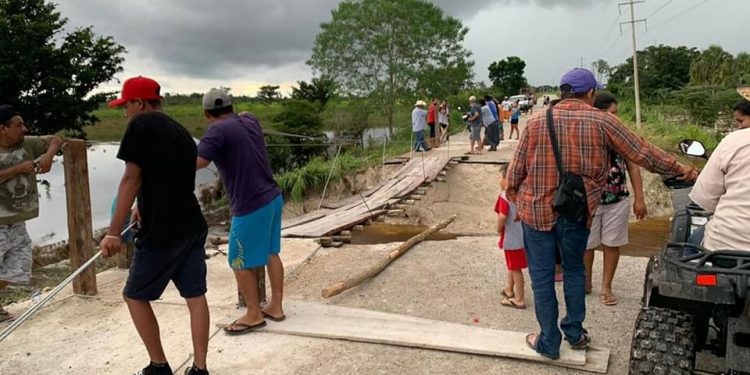 YA HAY ACCESO A PIE A LAS POBLACIONES DE MIGUEL ALEMÁN Y RÍO VERDE EN BACALAR