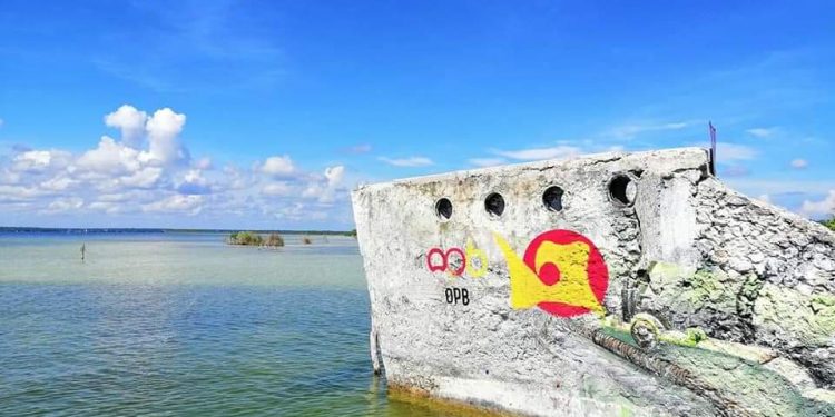 DISPUTA ENTRE OPB Y BACALAR POR DELIMITACIÓN TERRITORIAL EN LA LAGUNA DE LOS SIETE COLORES