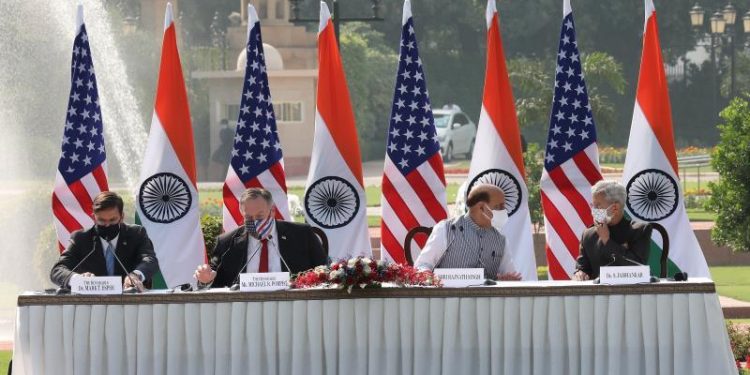 LAS TENSIONES CON CHINA IMPULSAN LA ALIANZA MILITAR ENTRE EEUU Y LA INDIA