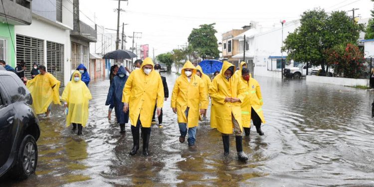 FRENTE FRÍO 4 PROVOCA INUNDACIONES EN TABASCO