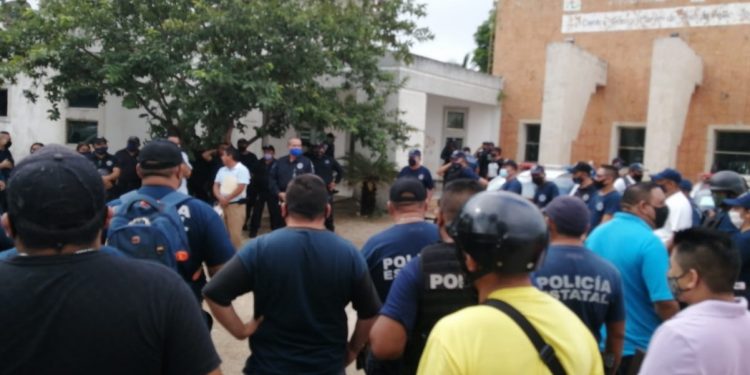 POLICÍAS DE JMM EXIGEN SE RESPETE SU SALARIO Y LA DESTITUCIÓN DEL TITULAR DE SEGURIDAD PÚBLICA MUNICIPAL