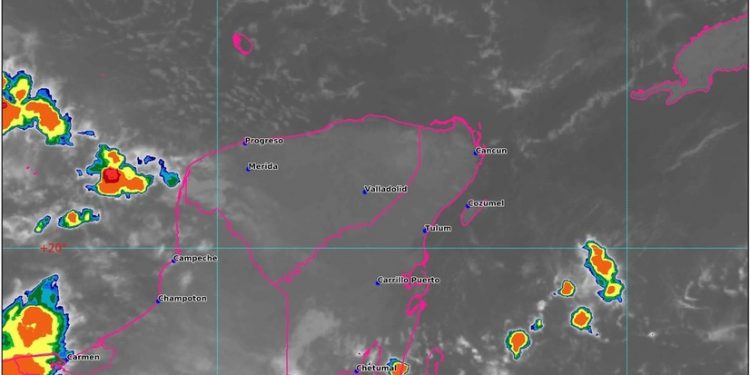 PRONÓSTICO DE LAPSOS CON LIGERAS RACHAS DE VIENTO PARA CANCÚN