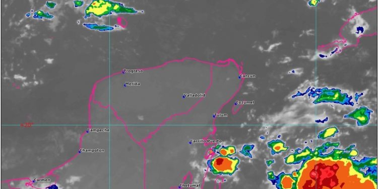 PRONOSTICAN LIGERAS LLUVIAS PARA EL NORTE DE QUINTANA ROO