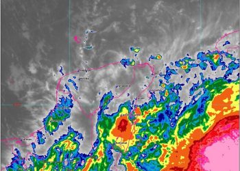 SE ESPERA QUE ZETA PASE ENTRE EL SUR DE BENITO JUÁREZ Y PUERTO MORELOS