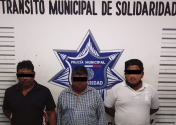 AGARRAN A TRES “GUACHICOLEROS” EN PLAYA DEL CARMEN