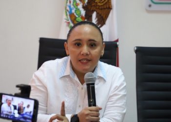 CRISTINA TORRES CONFIRMÓ QUE  VA POR SEGUNDA VEZ POR LA PRESIDENCIA  MUNICIPAL DE SOLIDARIDAD