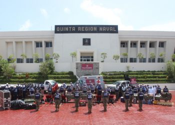 SEMAR ACTIVA PLAN MARINA EN FASE DE PREVENCIÓN POR DEPRESIÓN TROPICAL NÚMERO 25